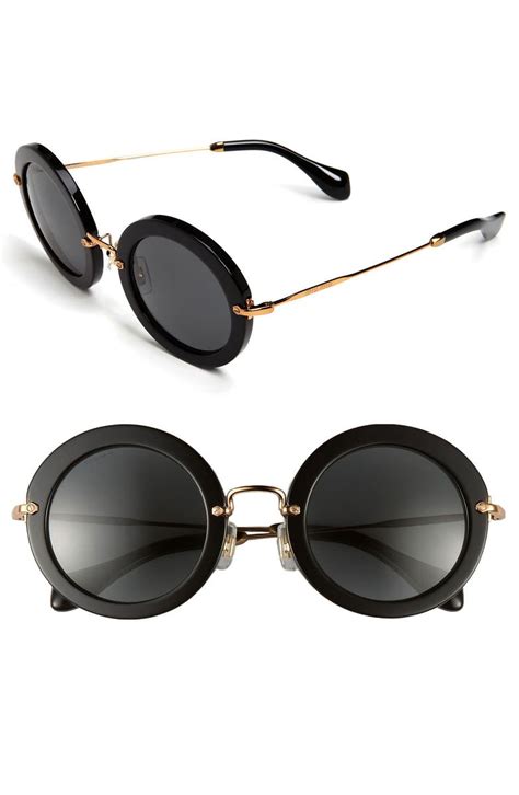 miu miu round retro sunglasses|miu prescription sunglasses.